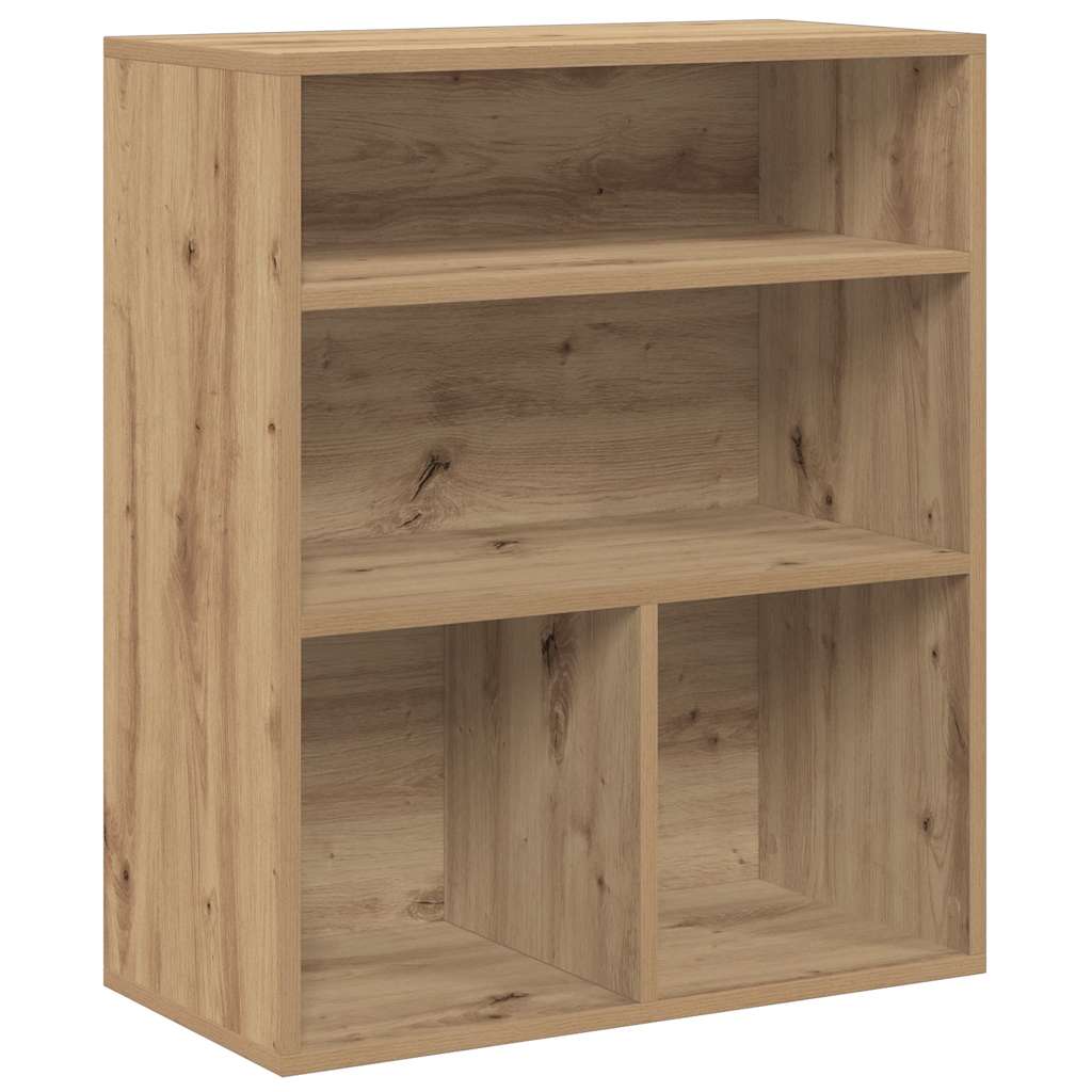 Βιβλιοθήκη Artisan Δρυς 60x30x71,5 εκ. Επεξεργασμένο Ξύλο - Pakobazaar