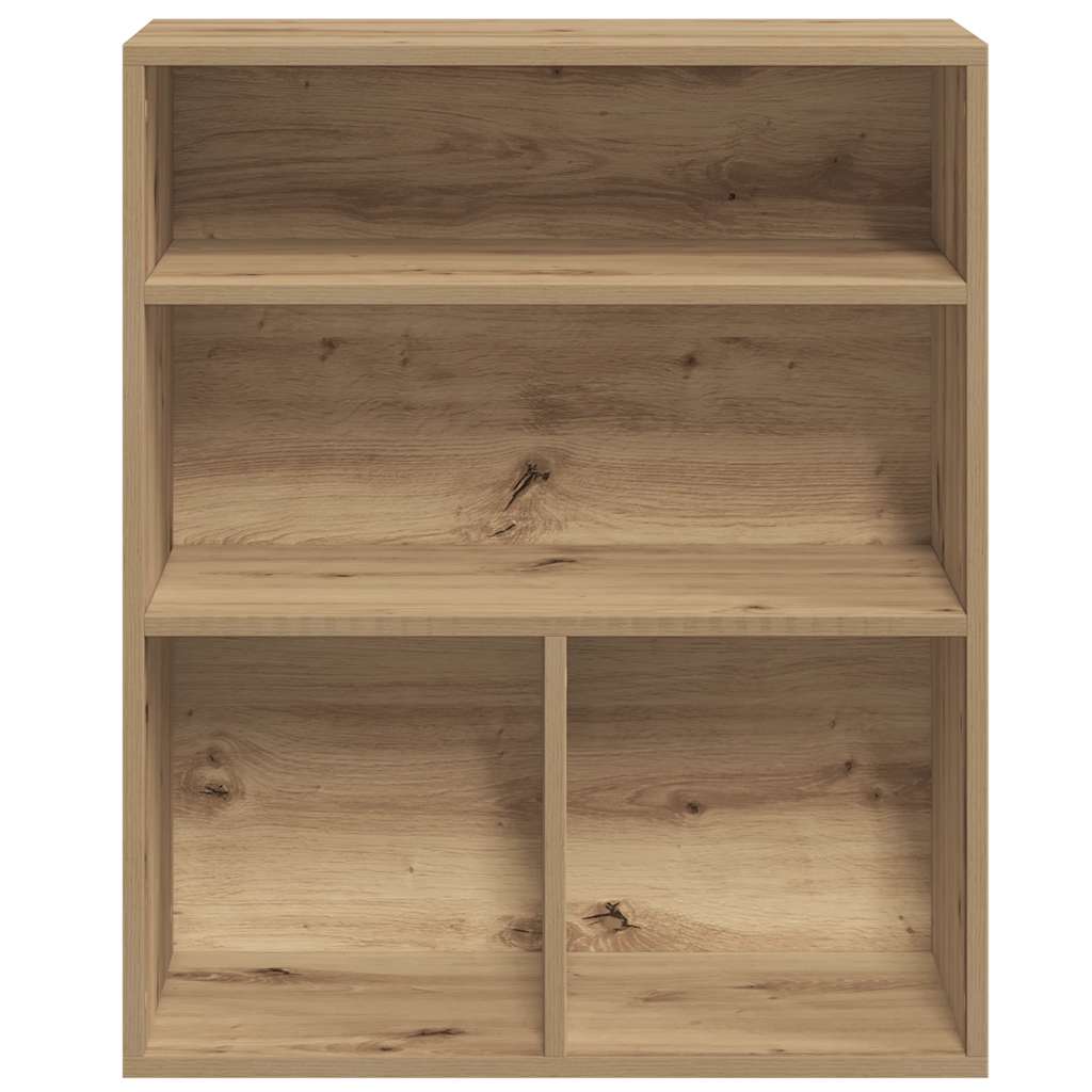 Βιβλιοθήκη Artisan Δρυς 60x30x71,5 εκ. Επεξεργασμένο Ξύλο - Pakobazaar
