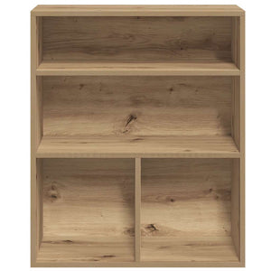 Βιβλιοθήκη Artisan Δρυς 60x30x71,5 εκ. Επεξεργασμένο Ξύλο - Pakobazaar