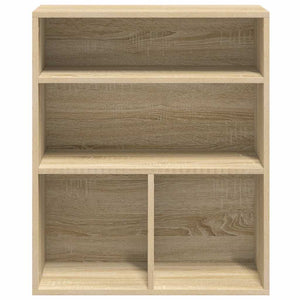 Βιβλιοθήκη Χρώμα Sonoma Δρυς 60x30x71,5 εκ. από Μοριοσανίδα - Pakobazaar