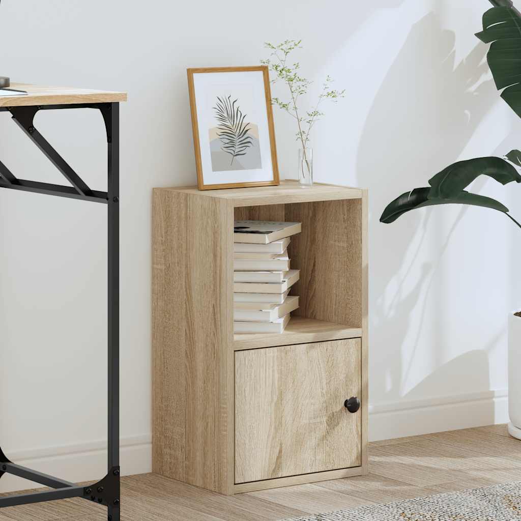 Βιβλιοθήκη Sonoma Δρυς 31x24x52 εκ. από Επεξεργασμένο Ξύλο - Pakobazaar