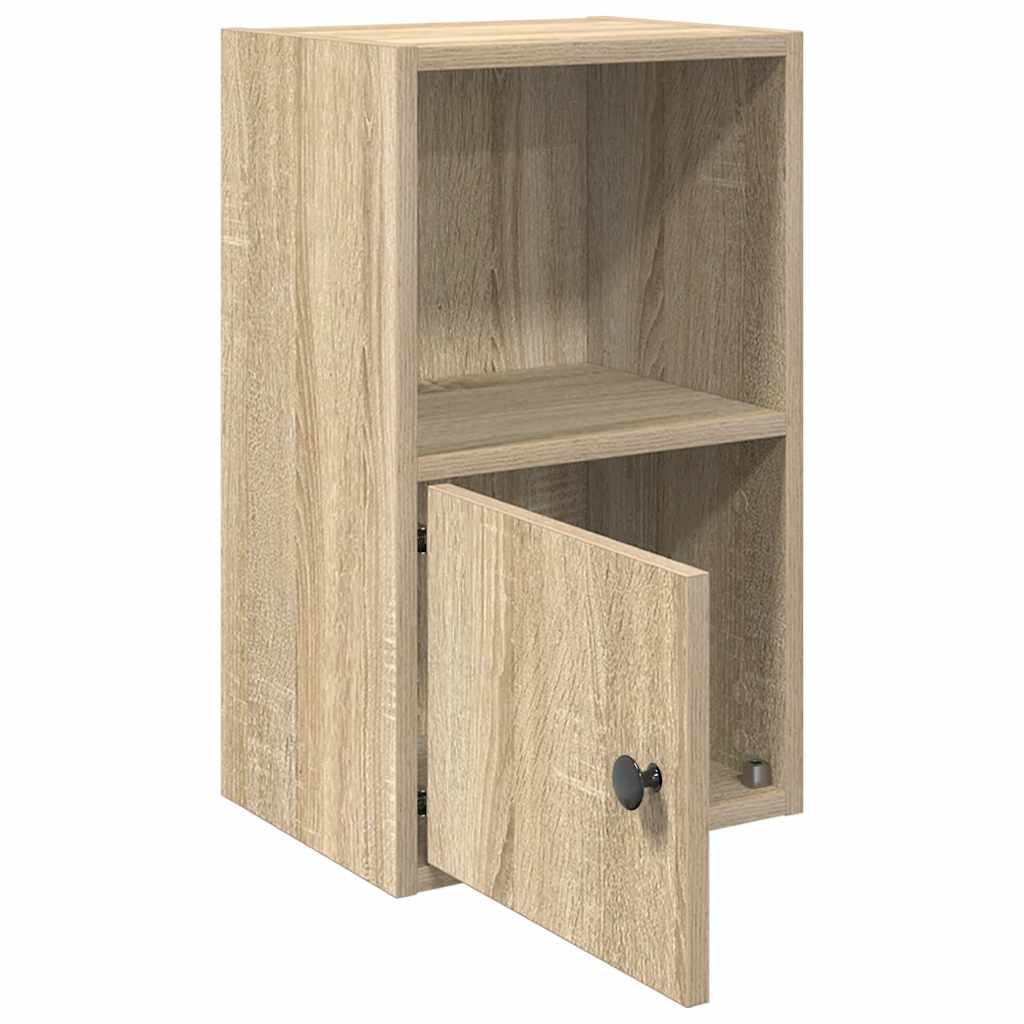 Βιβλιοθήκη Sonoma Δρυς 31x24x52 εκ. από Επεξεργασμένο Ξύλο - Pakobazaar