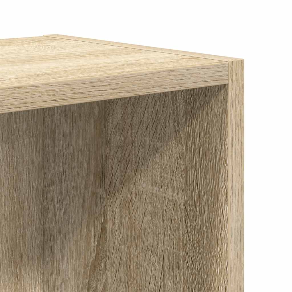Βιβλιοθήκη Sonoma Δρυς 31x24x52 εκ. από Επεξεργασμένο Ξύλο - Pakobazaar