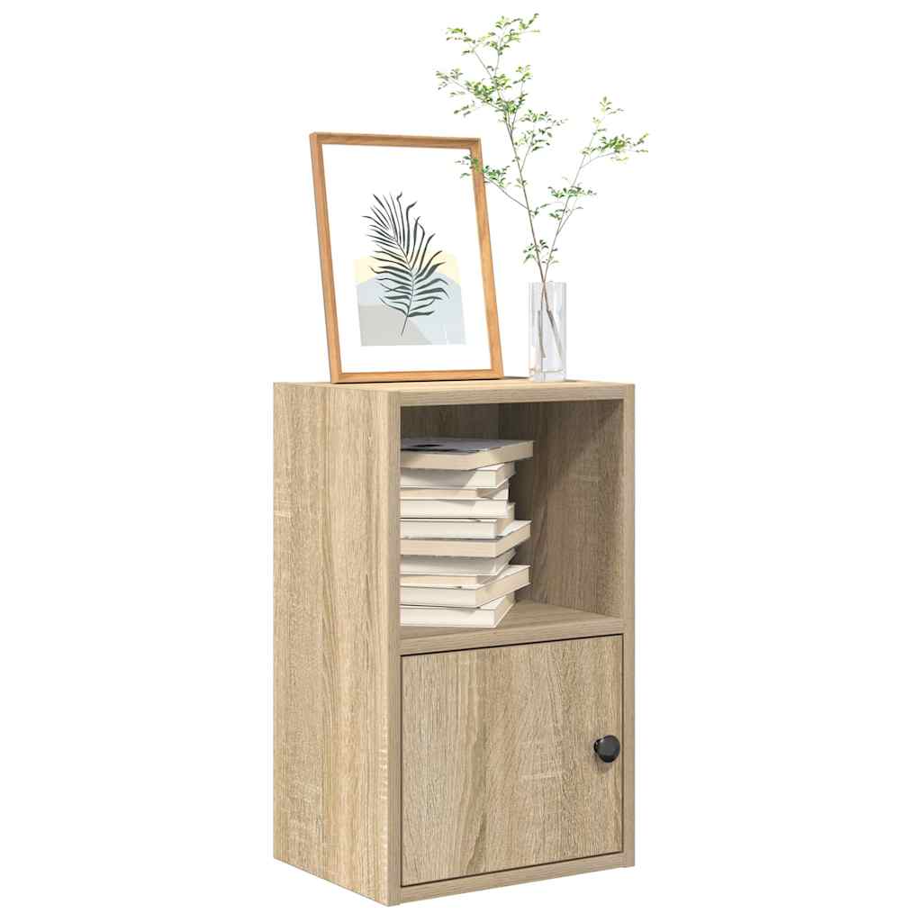 Βιβλιοθήκη Sonoma Δρυς 31x24x52 εκ. από Επεξεργασμένο Ξύλο - Pakobazaar