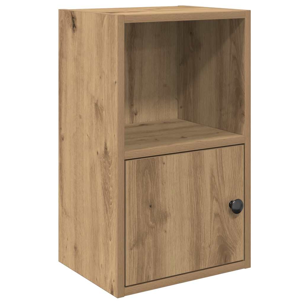Βιβλιοθήκη Αρτισιανή Δρυς 31x24x52 εκ. Επεξ. Ξύλο - Pakobazaar