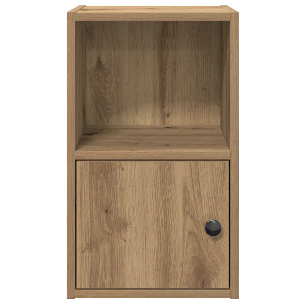 Βιβλιοθήκη Αρτισιανή Δρυς 31x24x52 εκ. Επεξ. Ξύλο - Pakobazaar