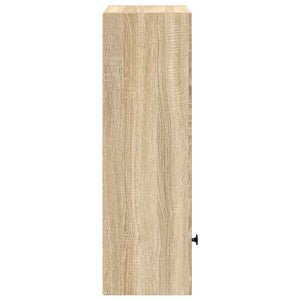 Βιβλιοθήκη Sonoma Δρυς 31x24x77 εκ. από Επεξεργασμένο Ξύλο - Pakobazaar