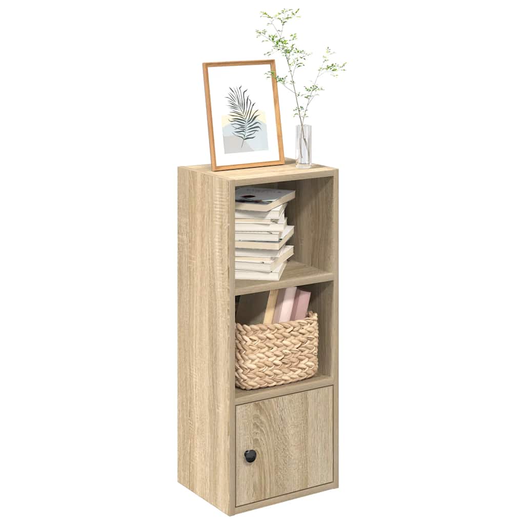 Βιβλιοθήκη Sonoma Δρυς 31x24x77 εκ. από Επεξεργασμένο Ξύλο - Pakobazaar