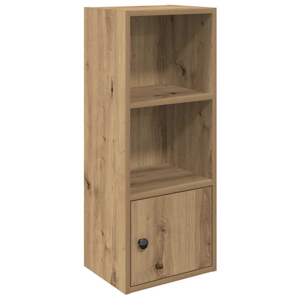 Βιβλιοθήκη Αρτισιανή Δρυς 31x24x77 εκ. Επεξ. Ξύλο