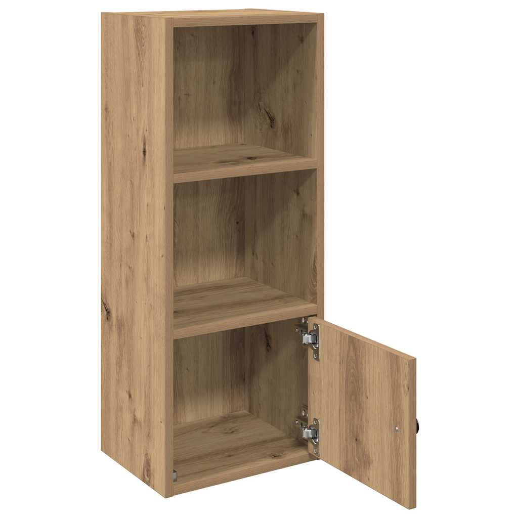 Βιβλιοθήκη Αρτισιανή Δρυς 31x24x77 εκ. Επεξ. Ξύλο