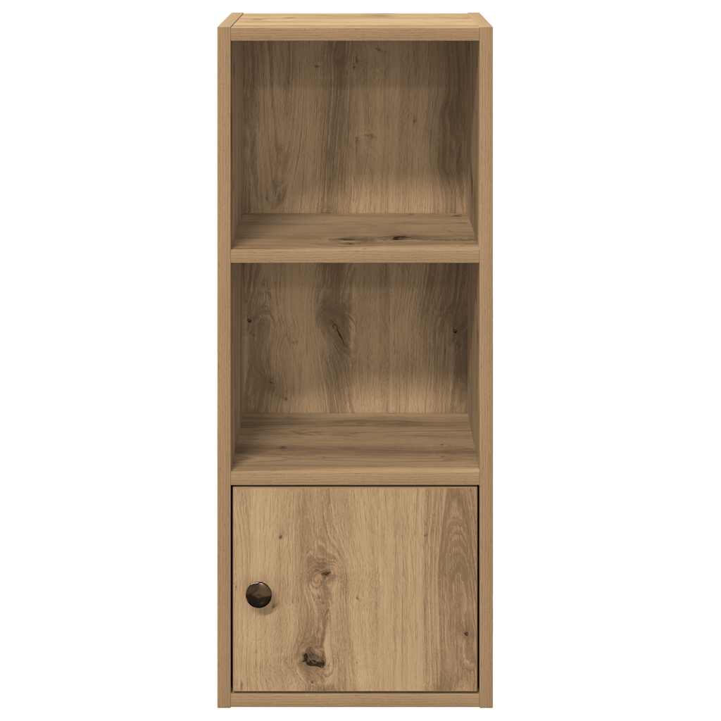 Βιβλιοθήκη Αρτισιανή Δρυς 31x24x77 εκ. Επεξ. Ξύλο
