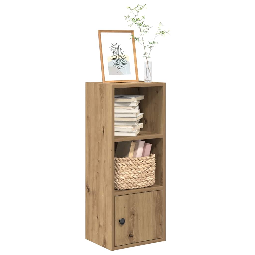 Βιβλιοθήκη Αρτισιανή Δρυς 31x24x77 εκ. Επεξ. Ξύλο