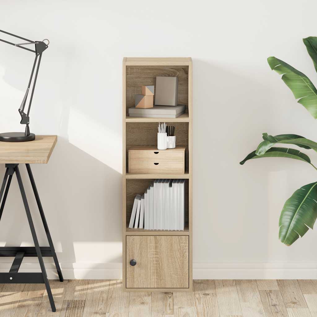 Βιβλιοθήκη Sonoma Δρυς 31x24x102 εκ. από Επεξεργασμένο Ξύλο - Pakobazaar