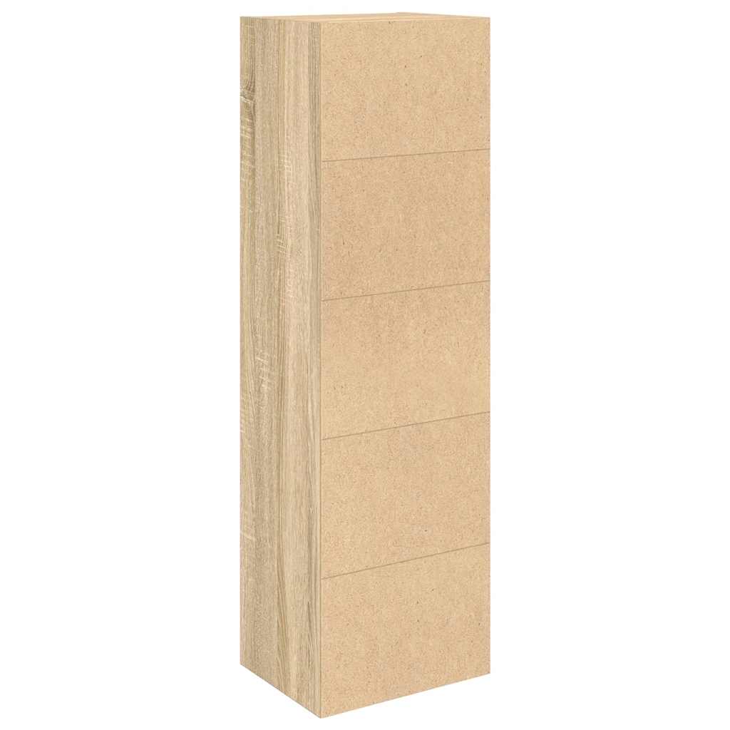 Βιβλιοθήκη Sonoma Δρυς 31x24x102 εκ. από Επεξεργασμένο Ξύλο - Pakobazaar