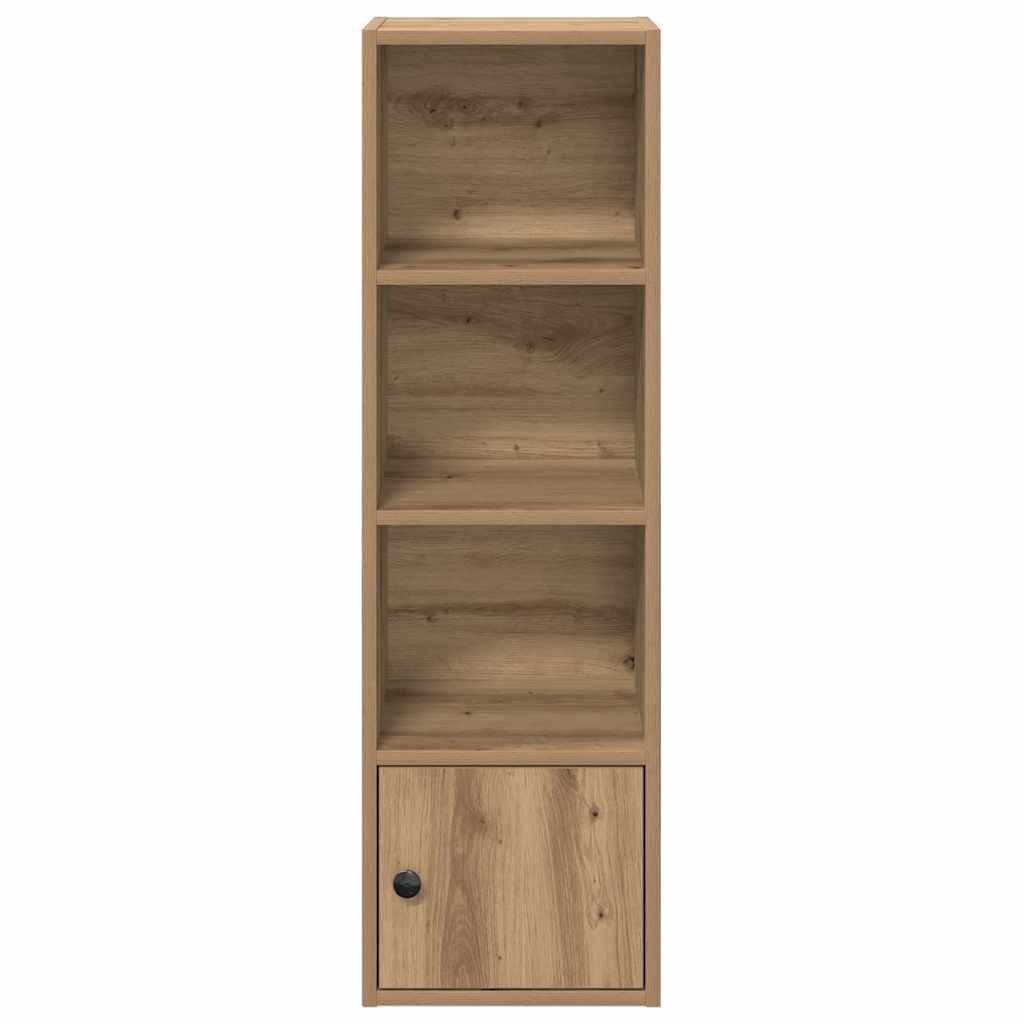 Βιβλιοθήκη Αρτισιανή Δρυς 31x24x102 εκ. Επεξ. Ξύλο