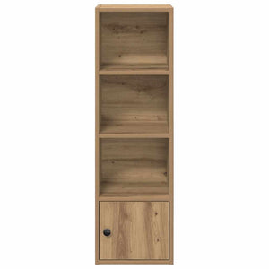Βιβλιοθήκη Αρτισιανή Δρυς 31x24x102 εκ. Επεξ. Ξύλο