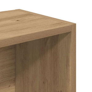 Βιβλιοθήκη Αρτισιανή Δρυς 31x24x102 εκ. Επεξ. Ξύλο