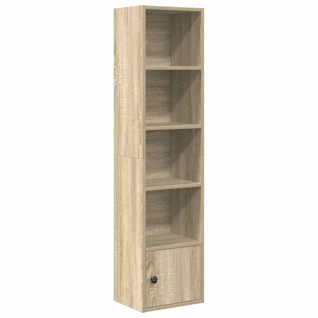 Βιβλιοθήκη Sonoma Δρυς 31x24x127 εκ. από Επεξεργασμένο Ξύλο - Pakobazaar