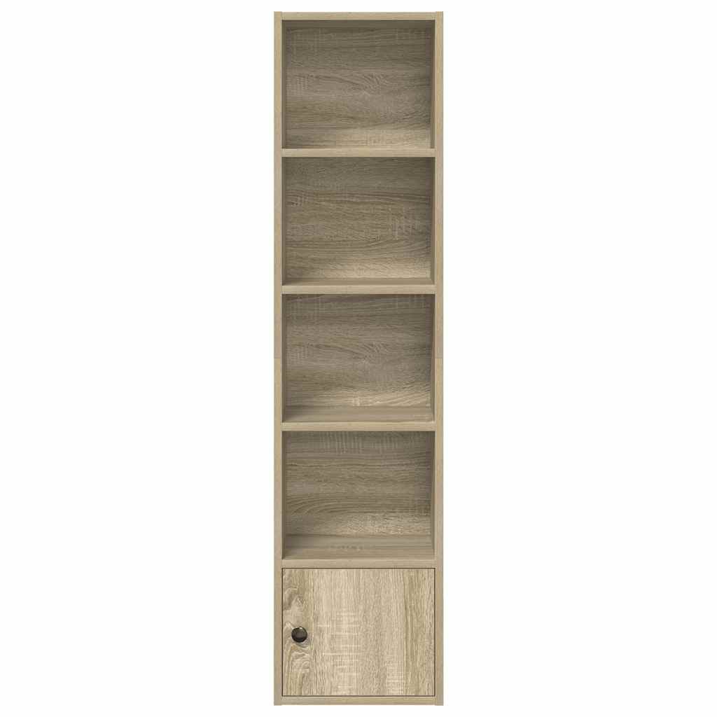 Βιβλιοθήκη Sonoma Δρυς 31x24x127 εκ. από Επεξεργασμένο Ξύλο - Pakobazaar