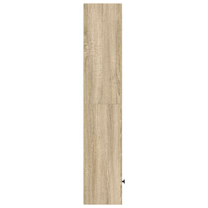 Βιβλιοθήκη Sonoma Δρυς 31x24x127 εκ. από Επεξεργασμένο Ξύλο - Pakobazaar