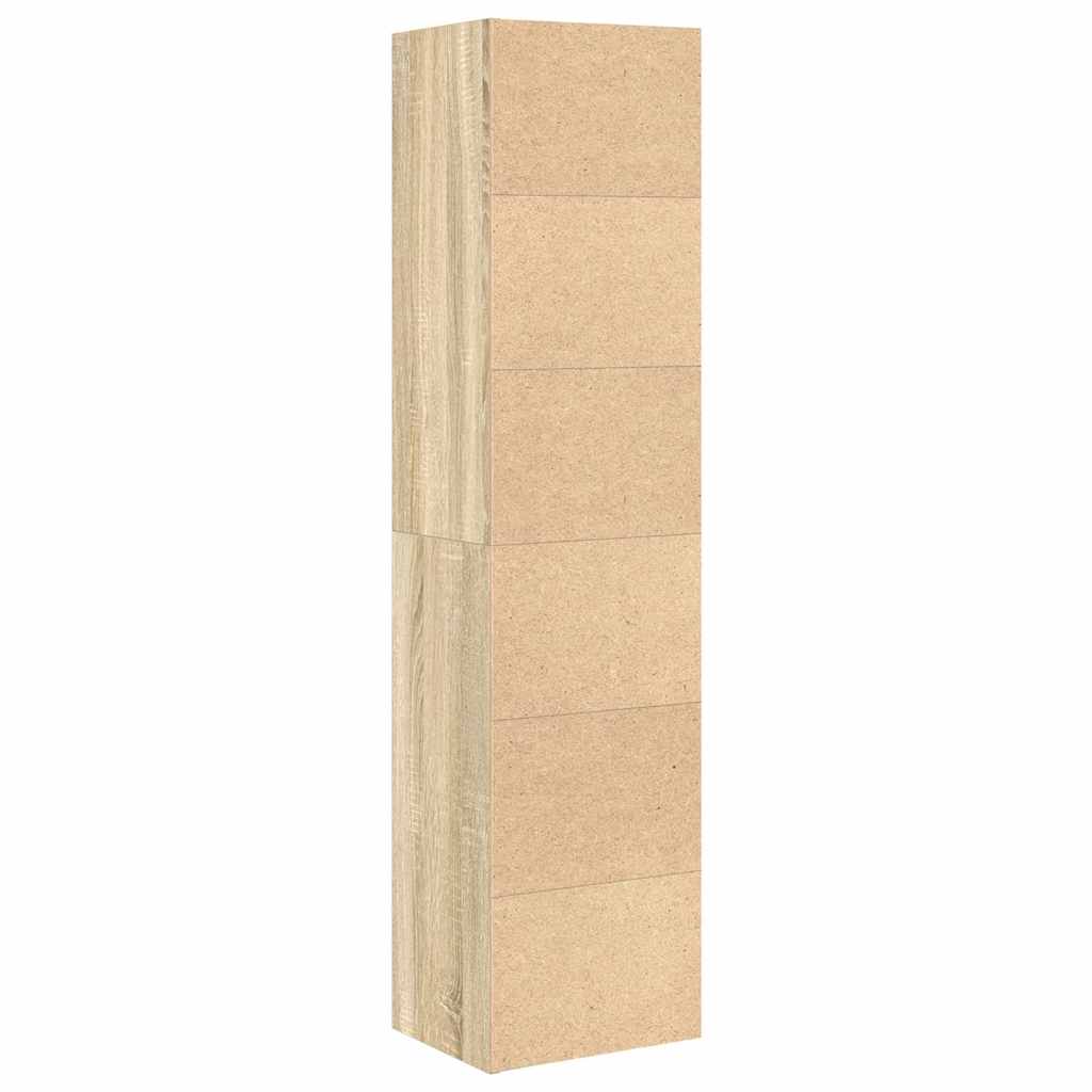 Βιβλιοθήκη Sonoma Δρυς 31x24x127 εκ. από Επεξεργασμένο Ξύλο - Pakobazaar