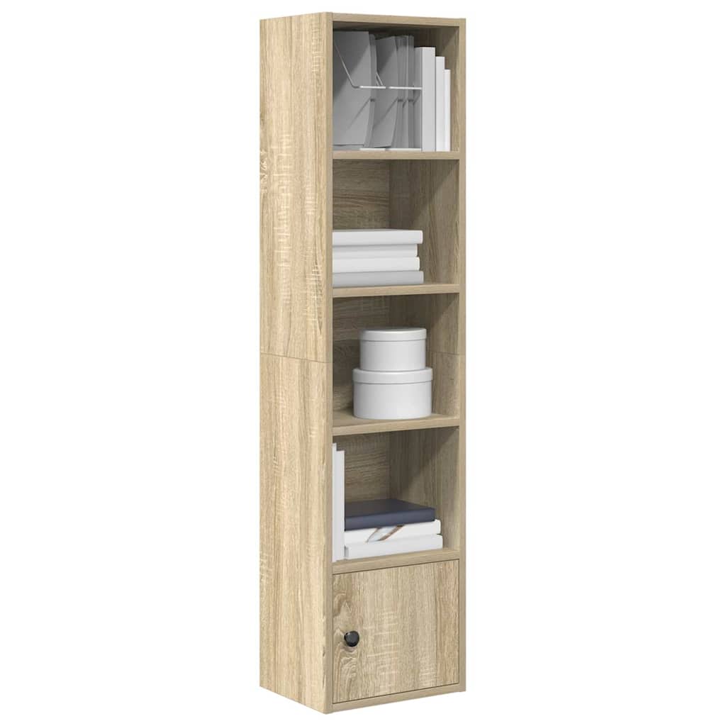 Βιβλιοθήκη Sonoma Δρυς 31x24x127 εκ. από Επεξεργασμένο Ξύλο - Pakobazaar