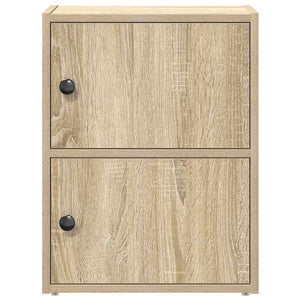 Βιβλιοθήκη Sonoma Δρυς 40x24x52 εκ. από Επεξεργασμένο Ξύλο