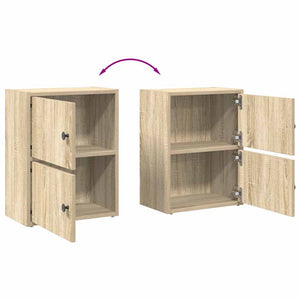 Βιβλιοθήκη Sonoma Δρυς 40x24x52 εκ. από Επεξεργασμένο Ξύλο