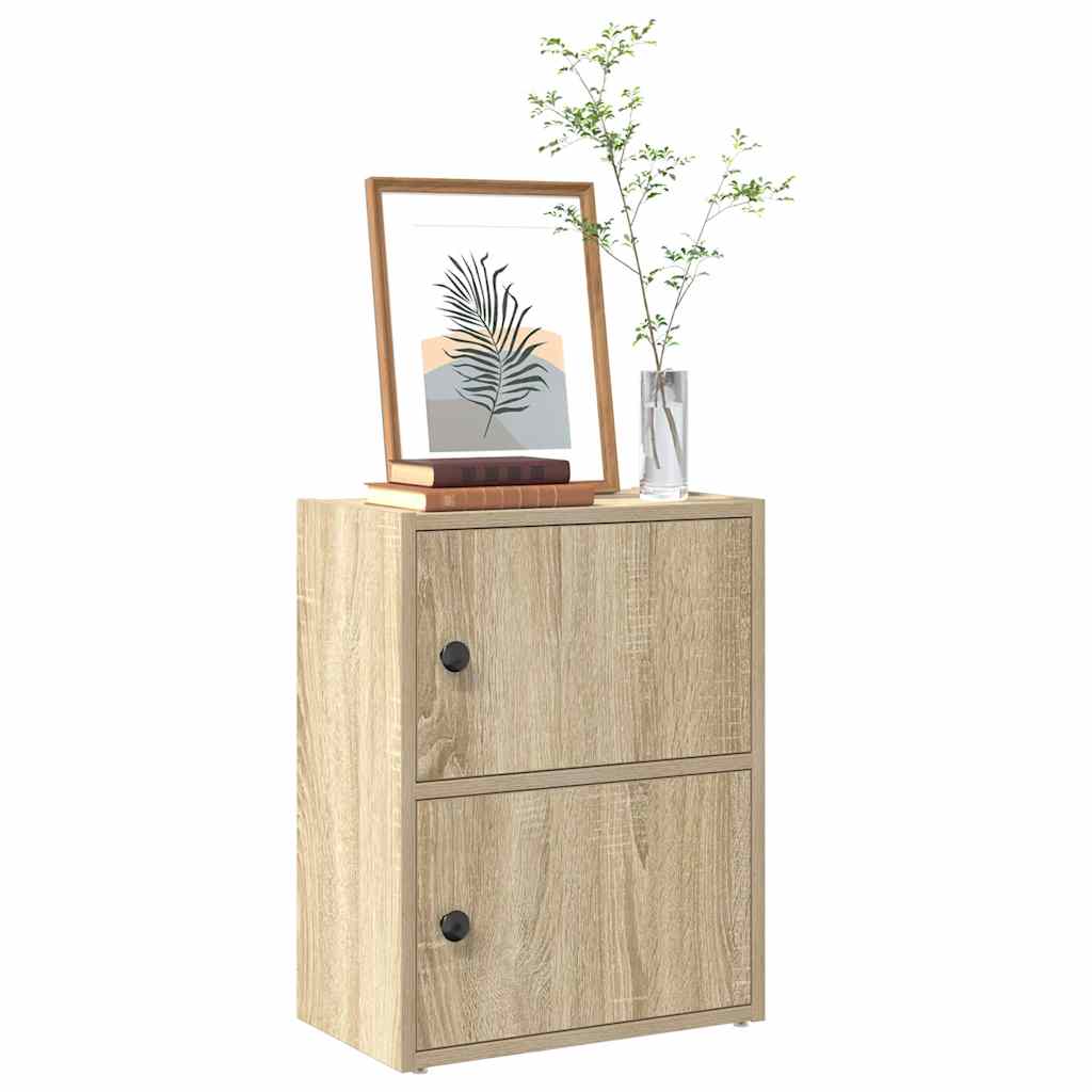 Βιβλιοθήκη Sonoma Δρυς 40x24x52 εκ. από Επεξεργασμένο Ξύλο