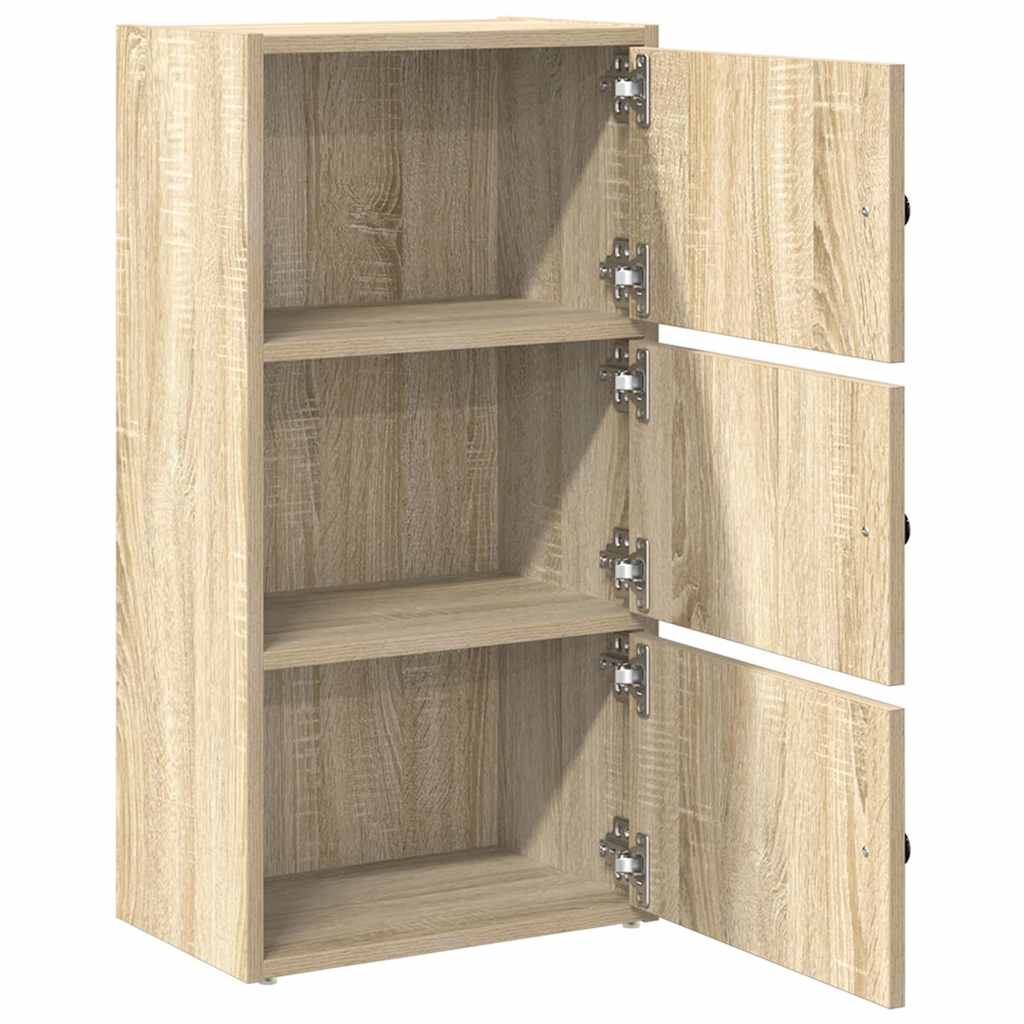 Βιβλιοθήκη Sonoma Δρυς 40x24x77 εκ. από Επεξεργασμένο Ξύλο - Pakobazaar