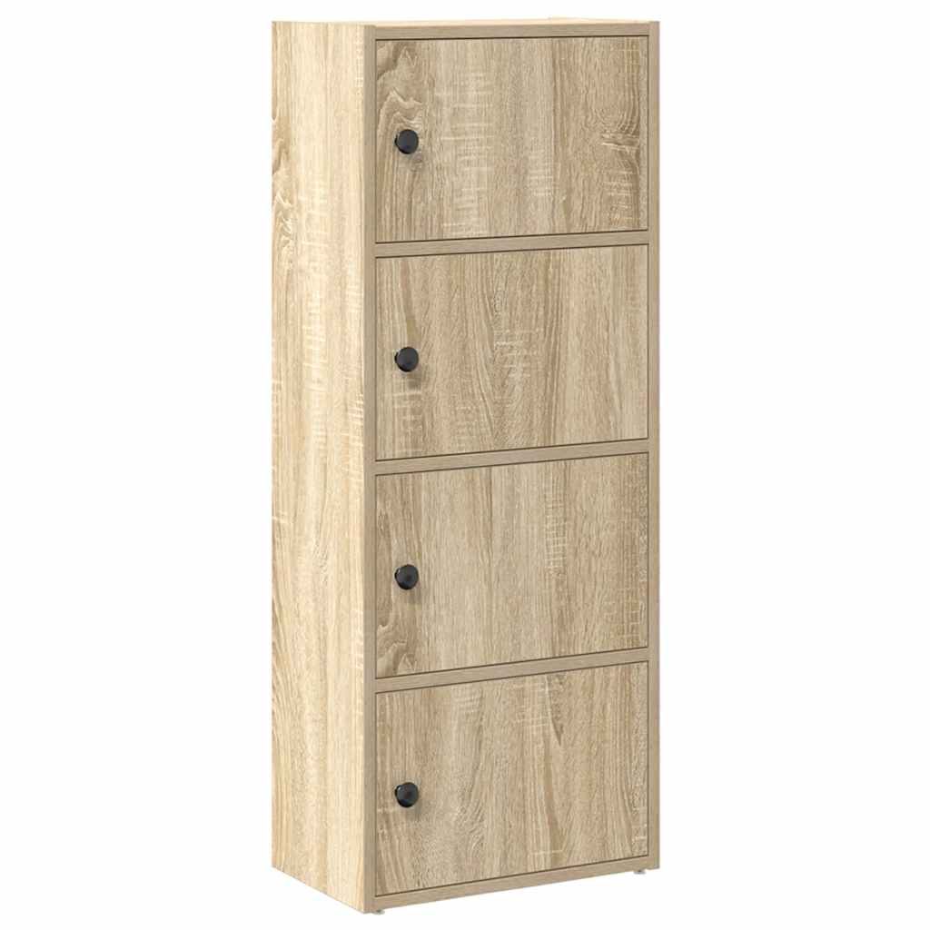 Βιβλιοθήκη Sonoma Δρυς 40x24x102 εκ. από Επεξεργασμένο Ξύλο - Pakobazaar