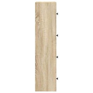 Βιβλιοθήκη Sonoma Δρυς 40x24x102 εκ. από Επεξεργασμένο Ξύλο - Pakobazaar