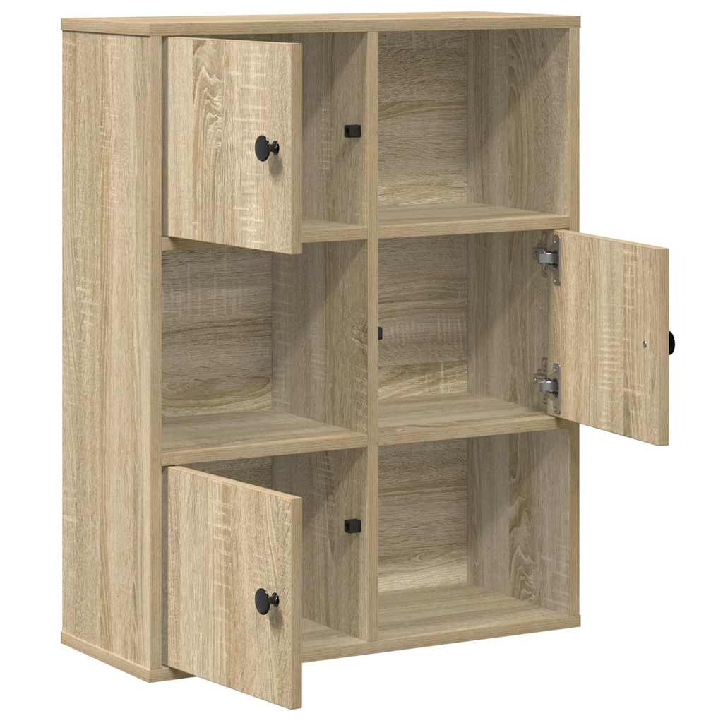 Βιβλιοθήκη Sonoma Δρυς 60x24x76,5 εκ. από Επεξεργασμένο Ξύλο - Pakobazaar