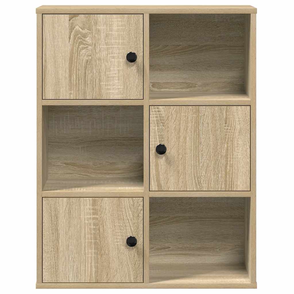 Βιβλιοθήκη Sonoma Δρυς 60x24x76,5 εκ. από Επεξεργασμένο Ξύλο - Pakobazaar