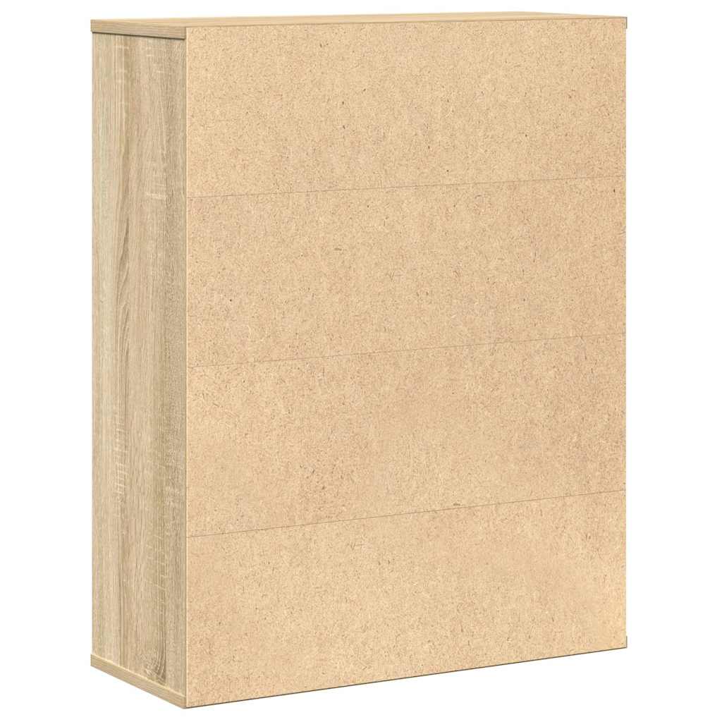 Βιβλιοθήκη Sonoma Δρυς 60x24x76,5 εκ. από Επεξεργασμένο Ξύλο - Pakobazaar
