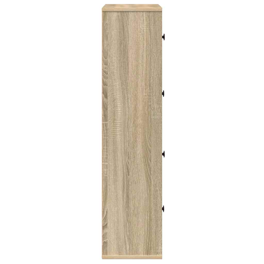 Βιβλιοθήκη Sonoma Δρυς 60x24x101,5 εκ. από Επεξεργασμένο Ξύλο - Pakobazaar
