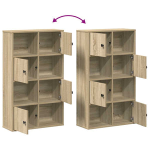 Βιβλιοθήκη Sonoma Δρυς 60x24x101,5 εκ. από Επεξεργασμένο Ξύλο - Pakobazaar