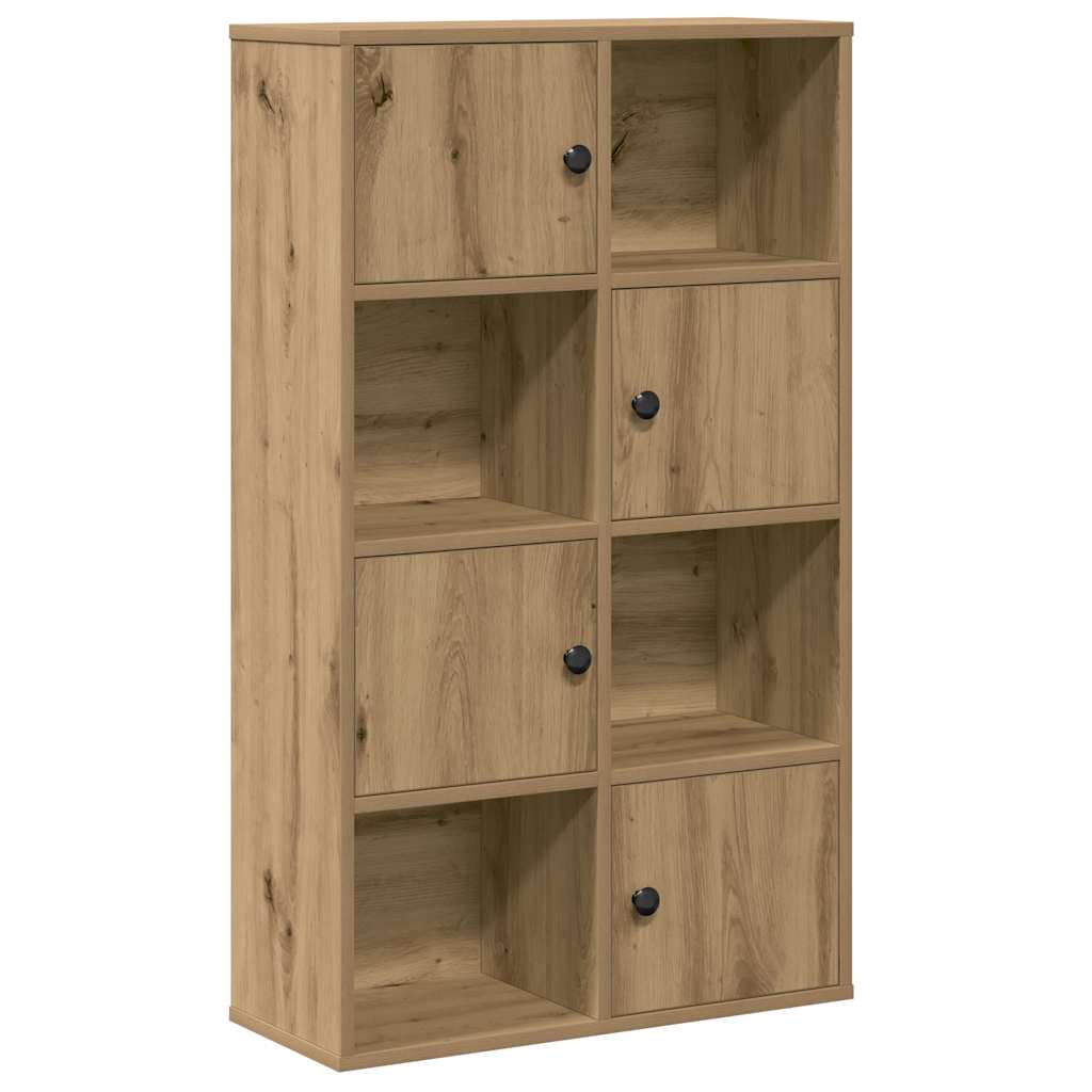 Βιβλιοθήκη Αρτισιανή Δρυς 60x24x101,5 εκ. Επεξ. Ξύλο - Pakobazaar