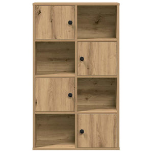 Βιβλιοθήκη Αρτισιανή Δρυς 60x24x101,5 εκ. Επεξ. Ξύλο - Pakobazaar