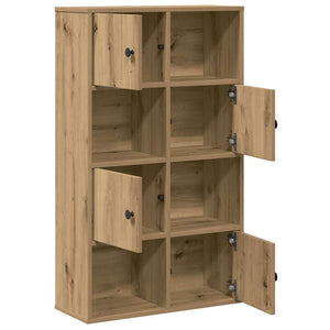 Βιβλιοθήκη Αρτισιανή Δρυς 60x24x101,5 εκ. Επεξ. Ξύλο - Pakobazaar