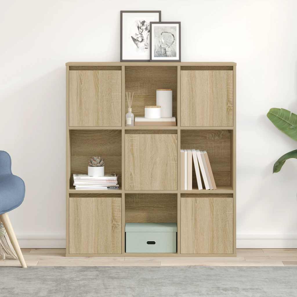 Βιβλιοθήκη Sonoma Δρυς 89x24x101,5 εκ. από Επεξεργασμένο Ξύλο