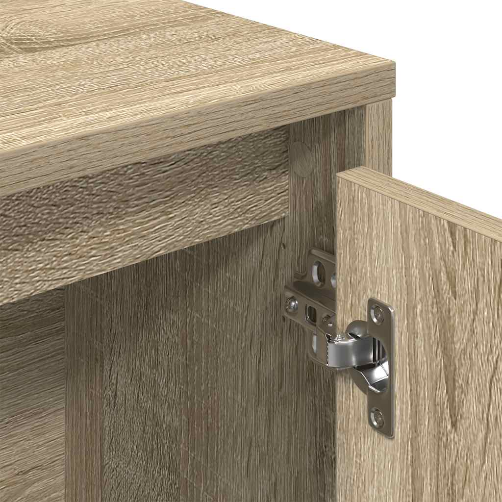 Βιβλιοθήκη Sonoma Δρυς 89x24x101,5 εκ. από Επεξεργασμένο Ξύλο