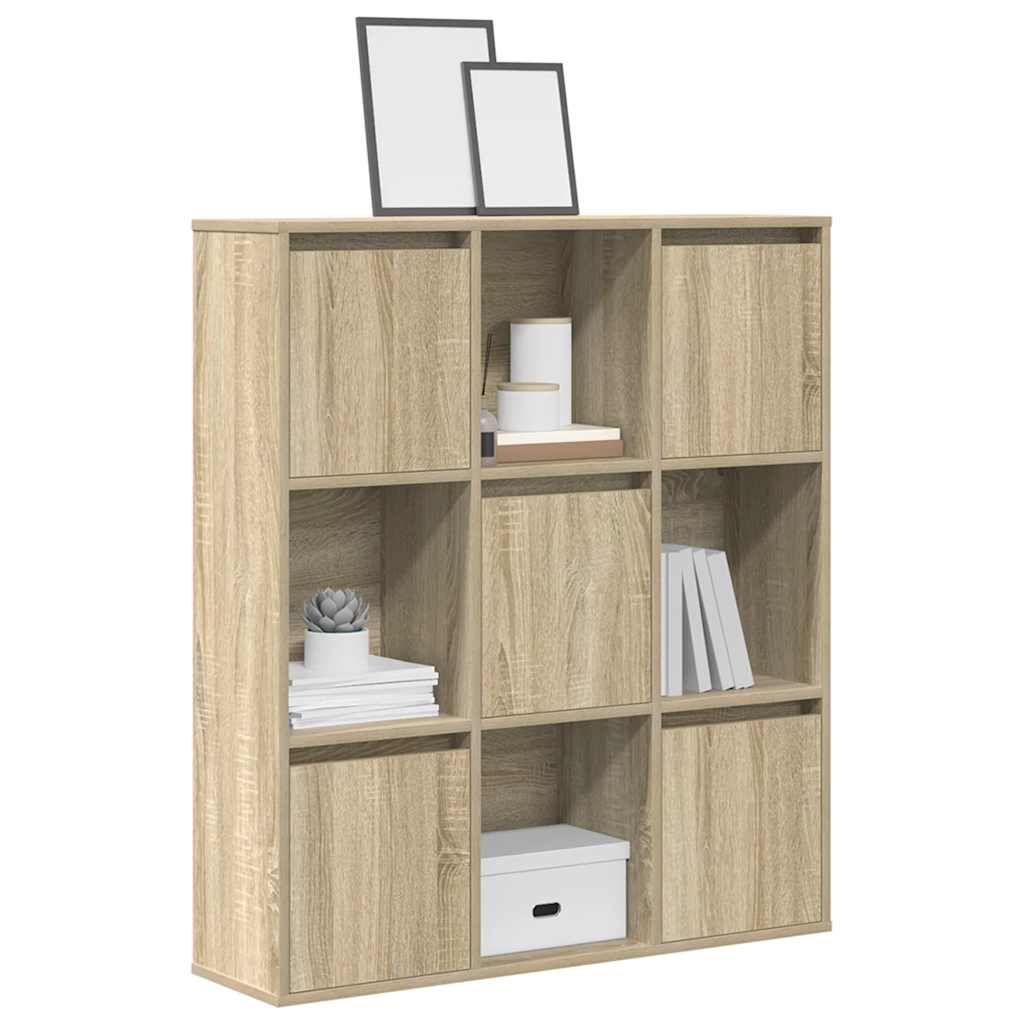 Βιβλιοθήκη Sonoma Δρυς 89x24x101,5 εκ. από Επεξεργασμένο Ξύλο