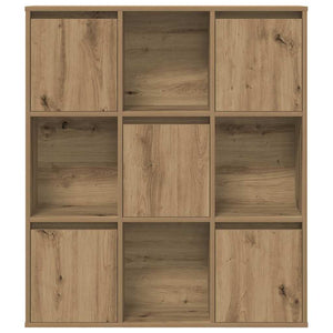 Βιβλιοθήκη Αρτισιανή Δρυς 89x24x101,5 εκ. Επεξ. Ξύλο