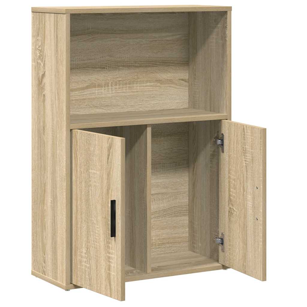 Βιβλιοθήκη Sonoma Δρυς 60x24x85 εκ. από Επεξεργασμένο Ξύλο