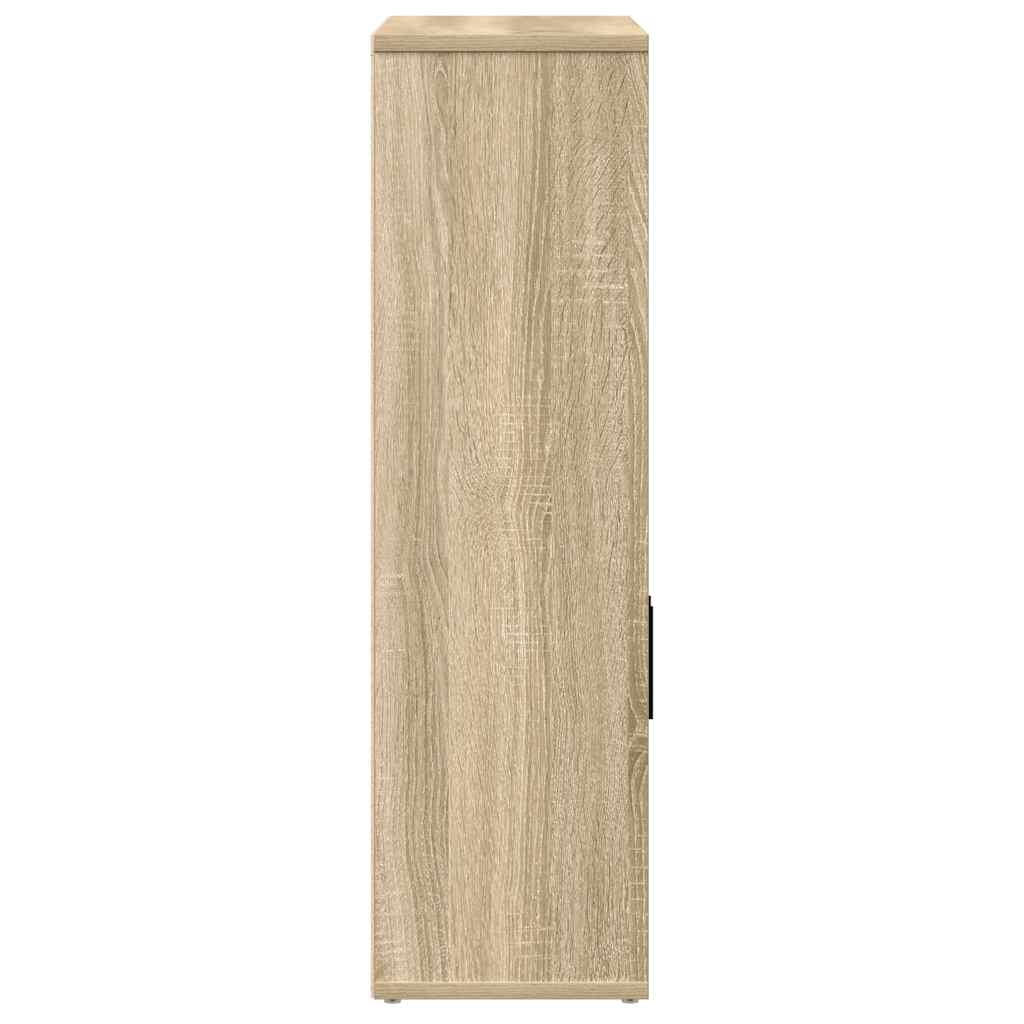 Βιβλιοθήκη Sonoma Δρυς 60x24x85 εκ. από Επεξεργασμένο Ξύλο