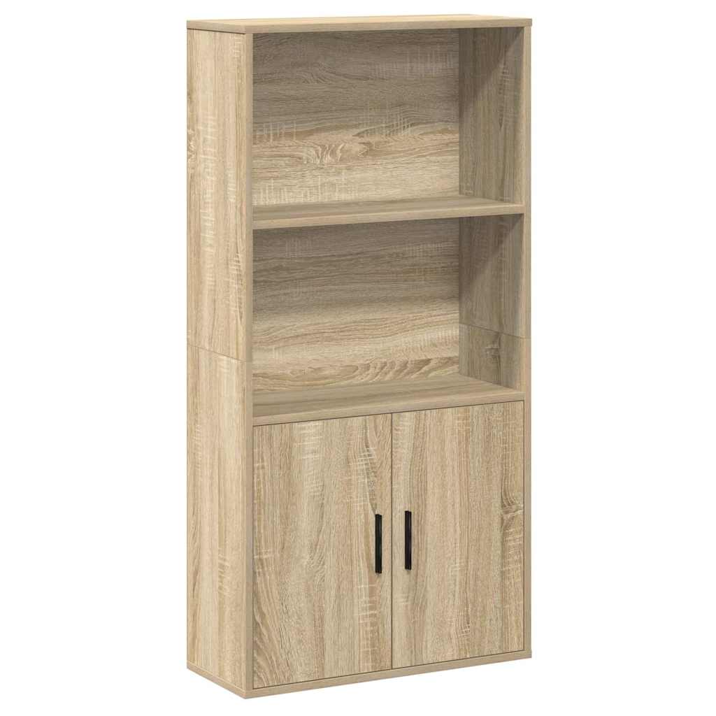 Βιβλιοθήκη Sonoma Δρυς 60x24x120 εκ. από Επεξεργασμένο Ξύλο - Pakobazaar