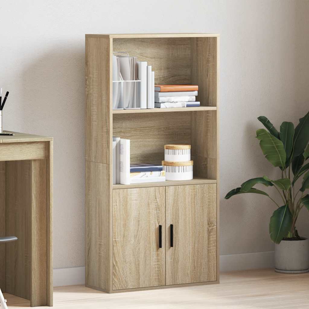Βιβλιοθήκη Sonoma Δρυς 60x24x120 εκ. από Επεξεργασμένο Ξύλο - Pakobazaar