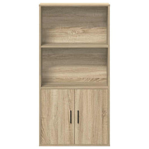 Βιβλιοθήκη Sonoma Δρυς 60x24x120 εκ. από Επεξεργασμένο Ξύλο - Pakobazaar