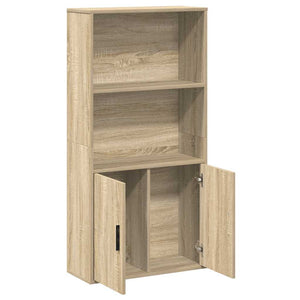 Βιβλιοθήκη Sonoma Δρυς 60x24x120 εκ. από Επεξεργασμένο Ξύλο - Pakobazaar